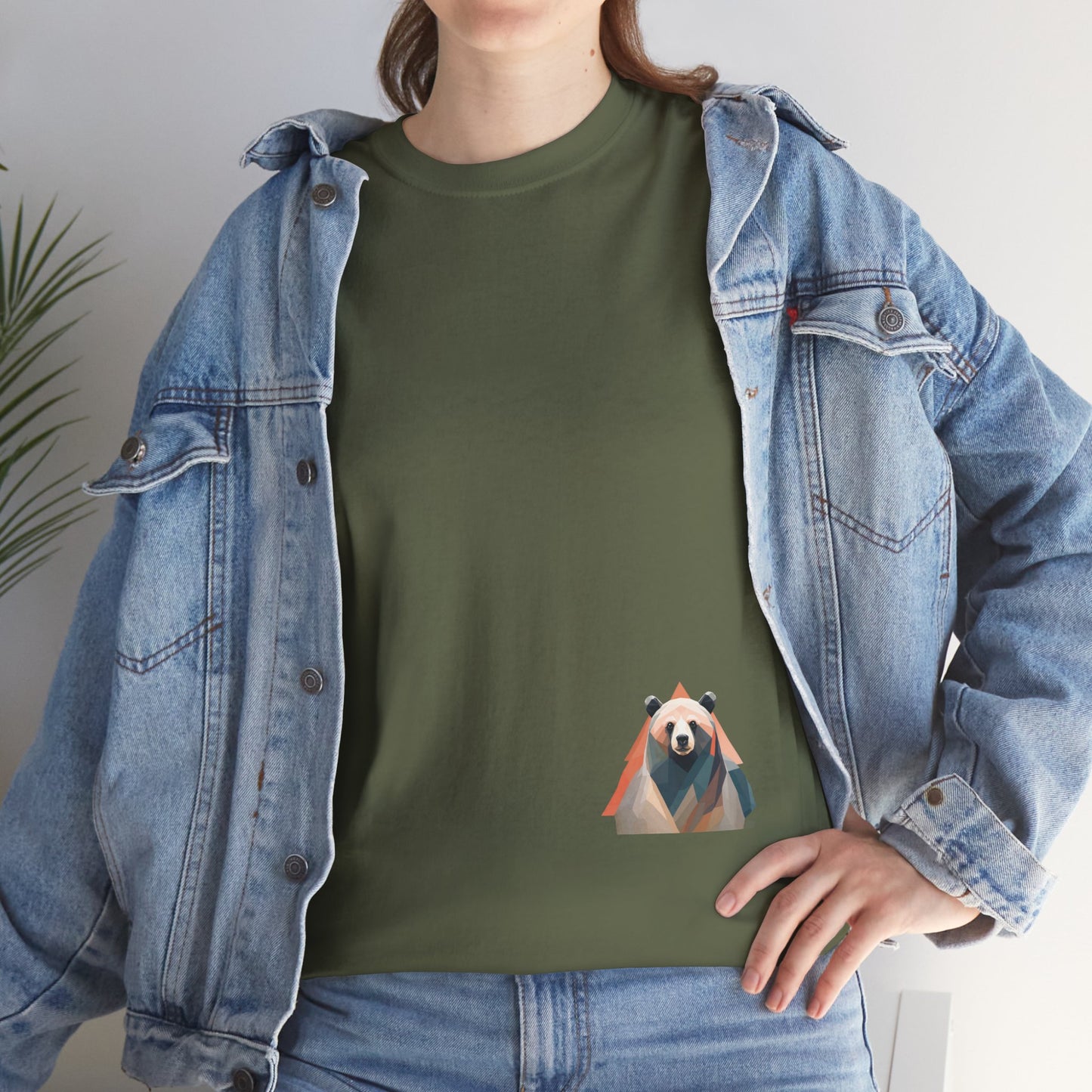 Bärenruhe am Pfad –T-Shirt – Heavy Cotton Unisex