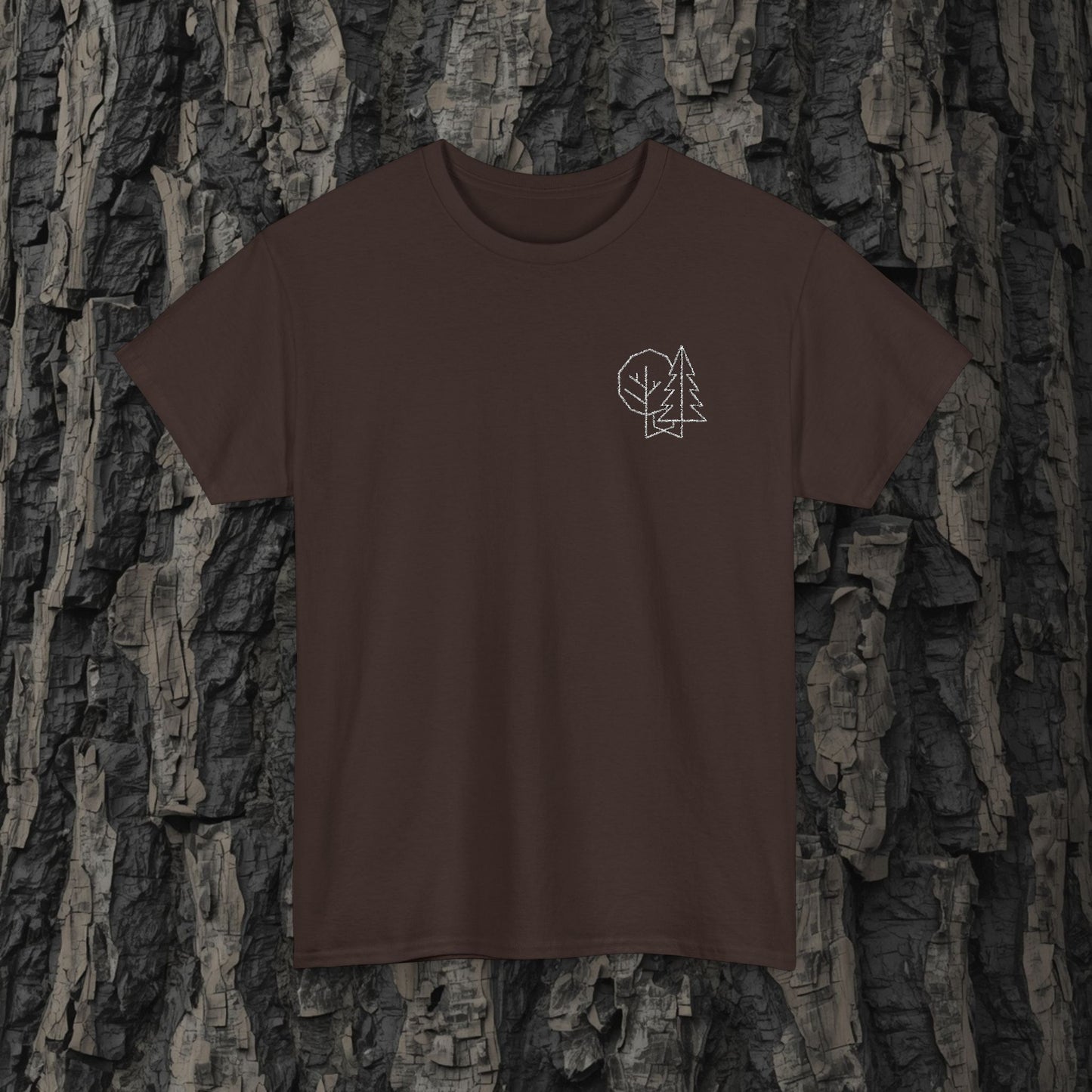 Unter Kronen Wappen Stick – T-Shirt – Heavy Cotton Unisex – K4