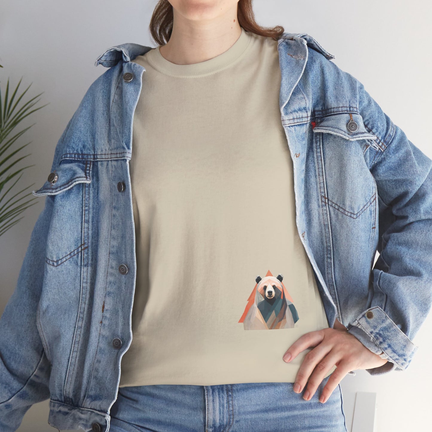 Bärenruhe am Pfad –T-Shirt – Heavy Cotton Unisex