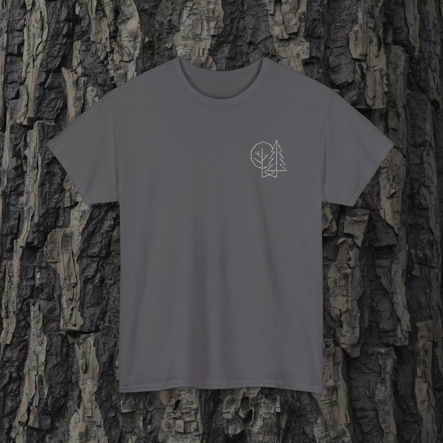 Unter Kronen Wappen Stick – T-Shirt – Heavy Cotton Unisex – K4