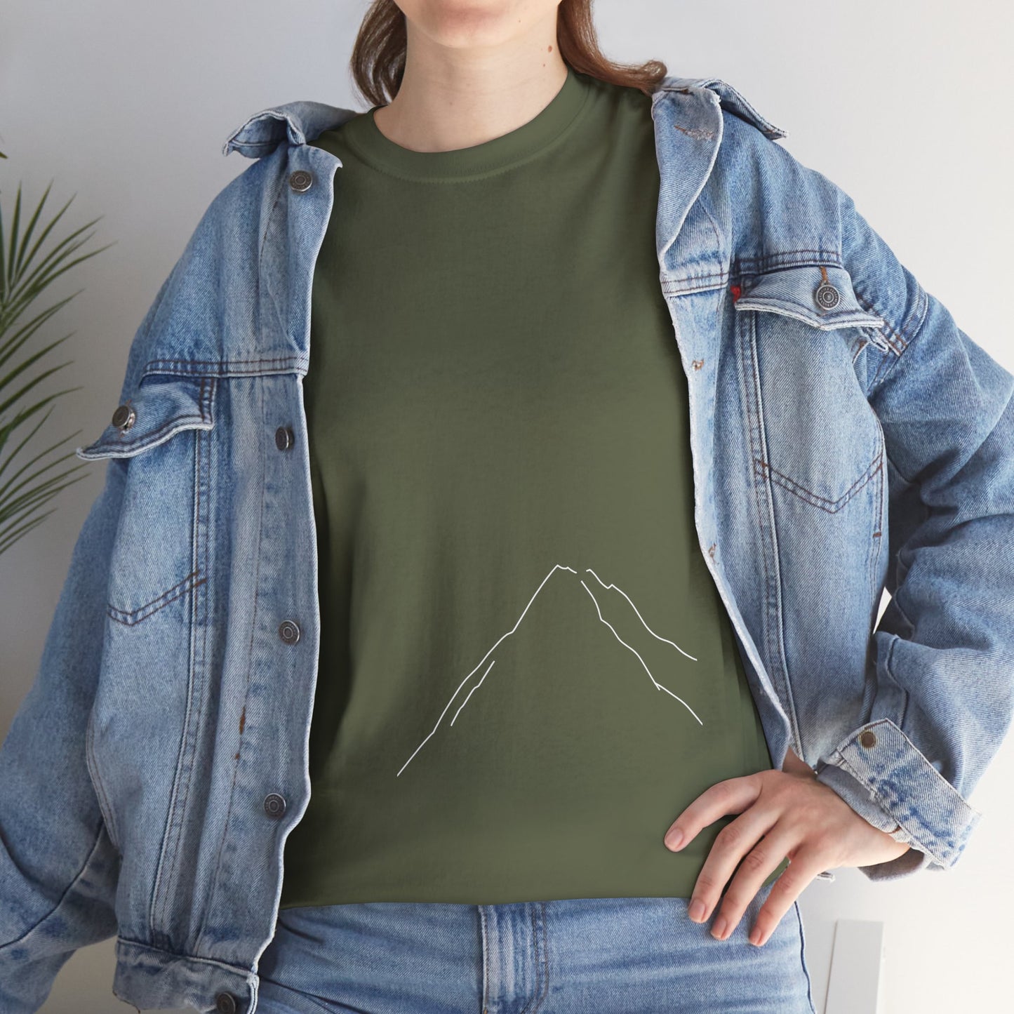 Gipfelnaht – T-Shirt - Heavy Cotton Unisex
