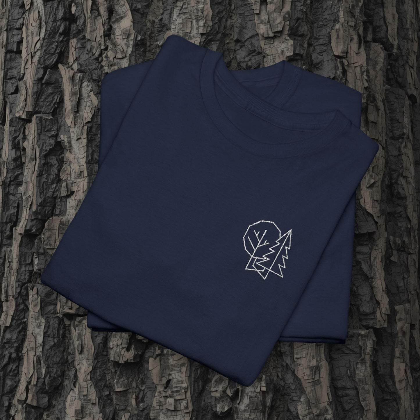 Unter Kronen Wappen Stick – T-Shirt – Heavy Cotton Unisex – K4