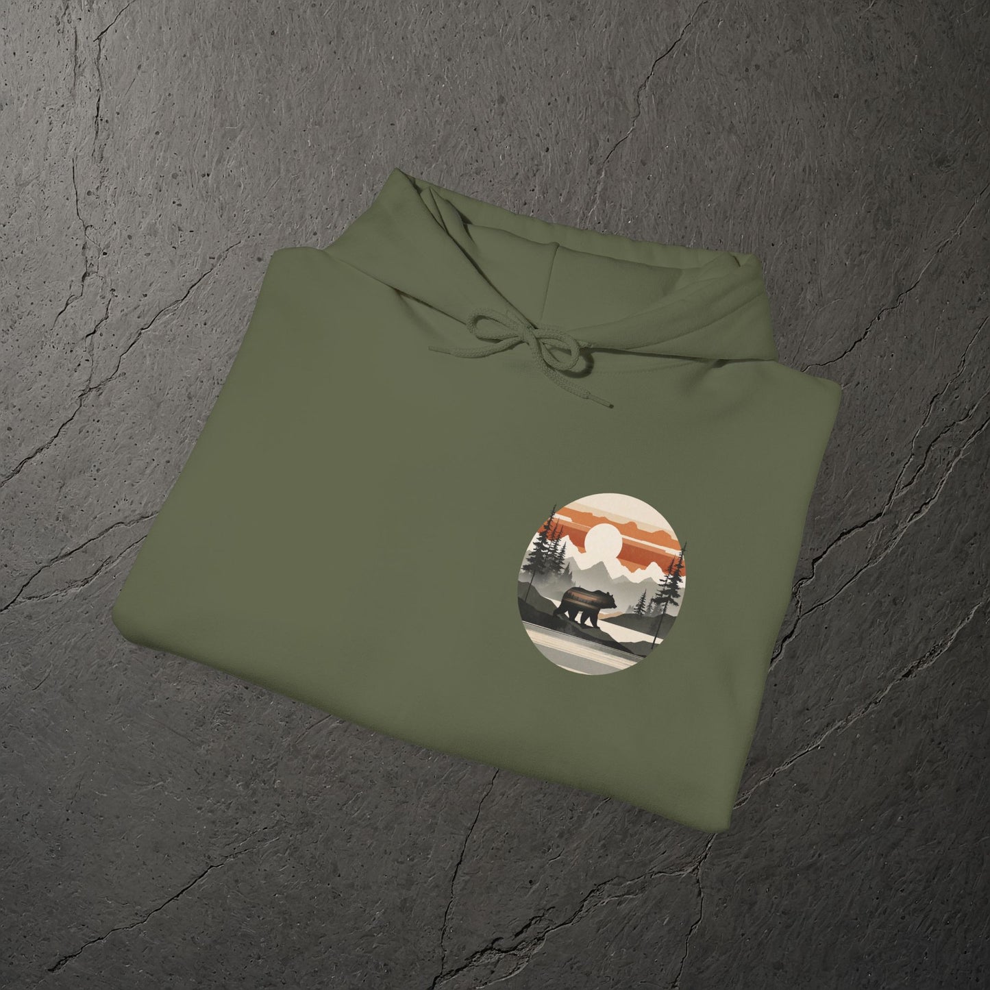 Stillwater Bear - Hoodie - Heavy Blend