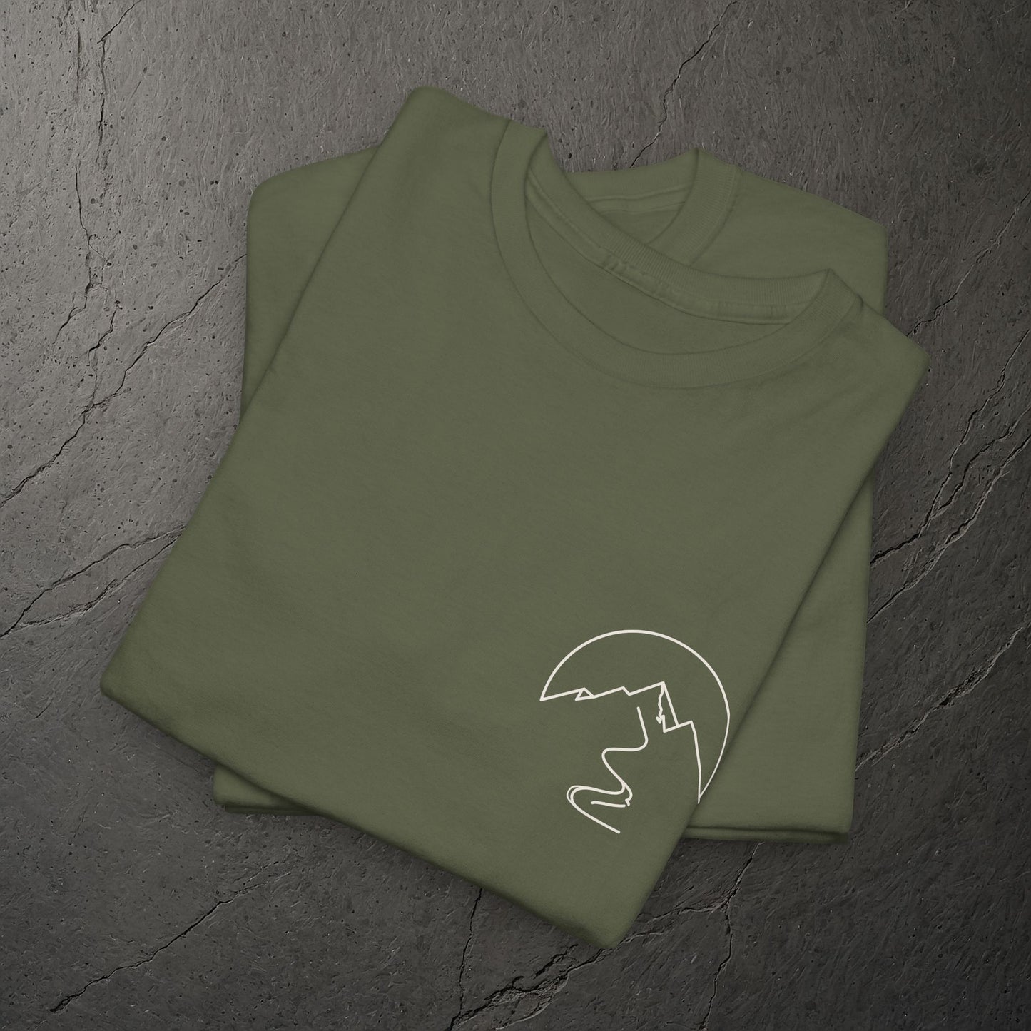 Bär Gebirgs Wappen –T-Shirt – Heavy Cotton Unisex