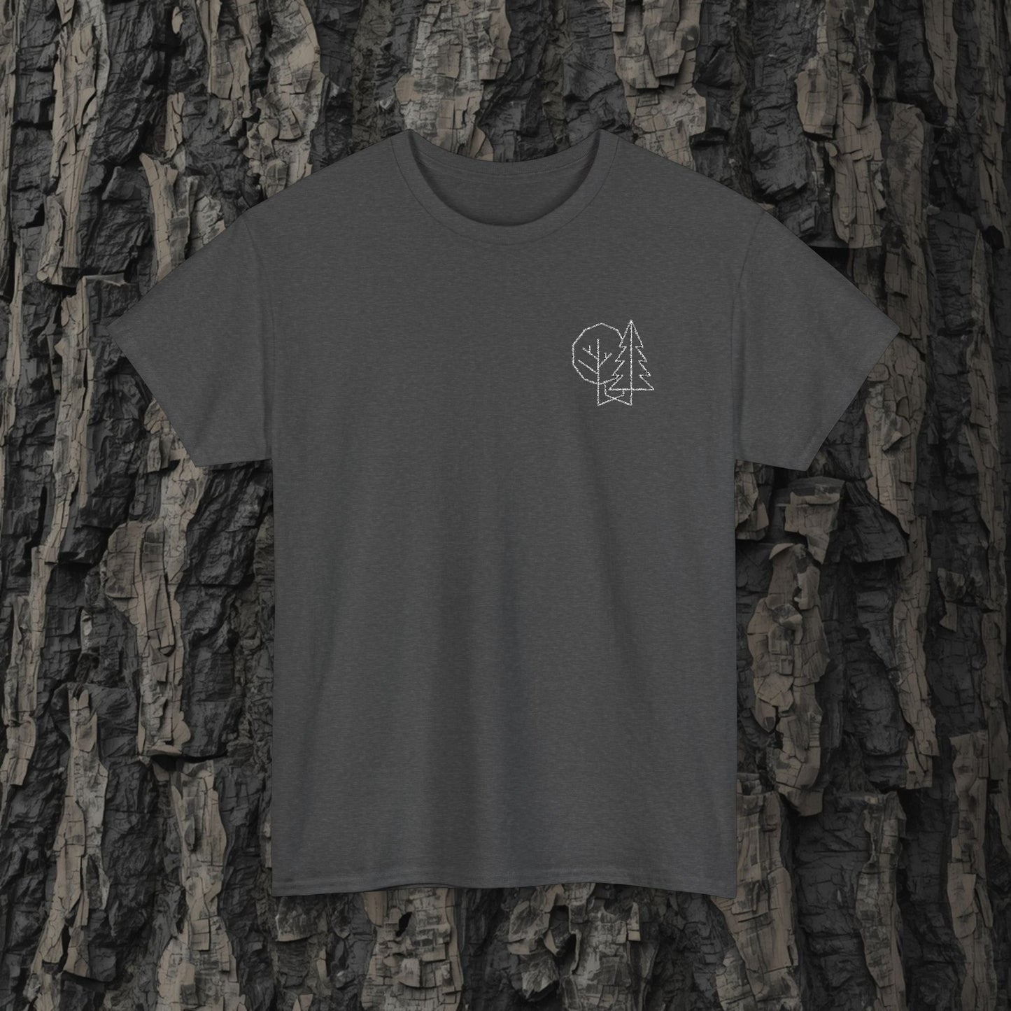 Unter Kronen Wappen Stick – T-Shirt – Heavy Cotton Unisex – K4