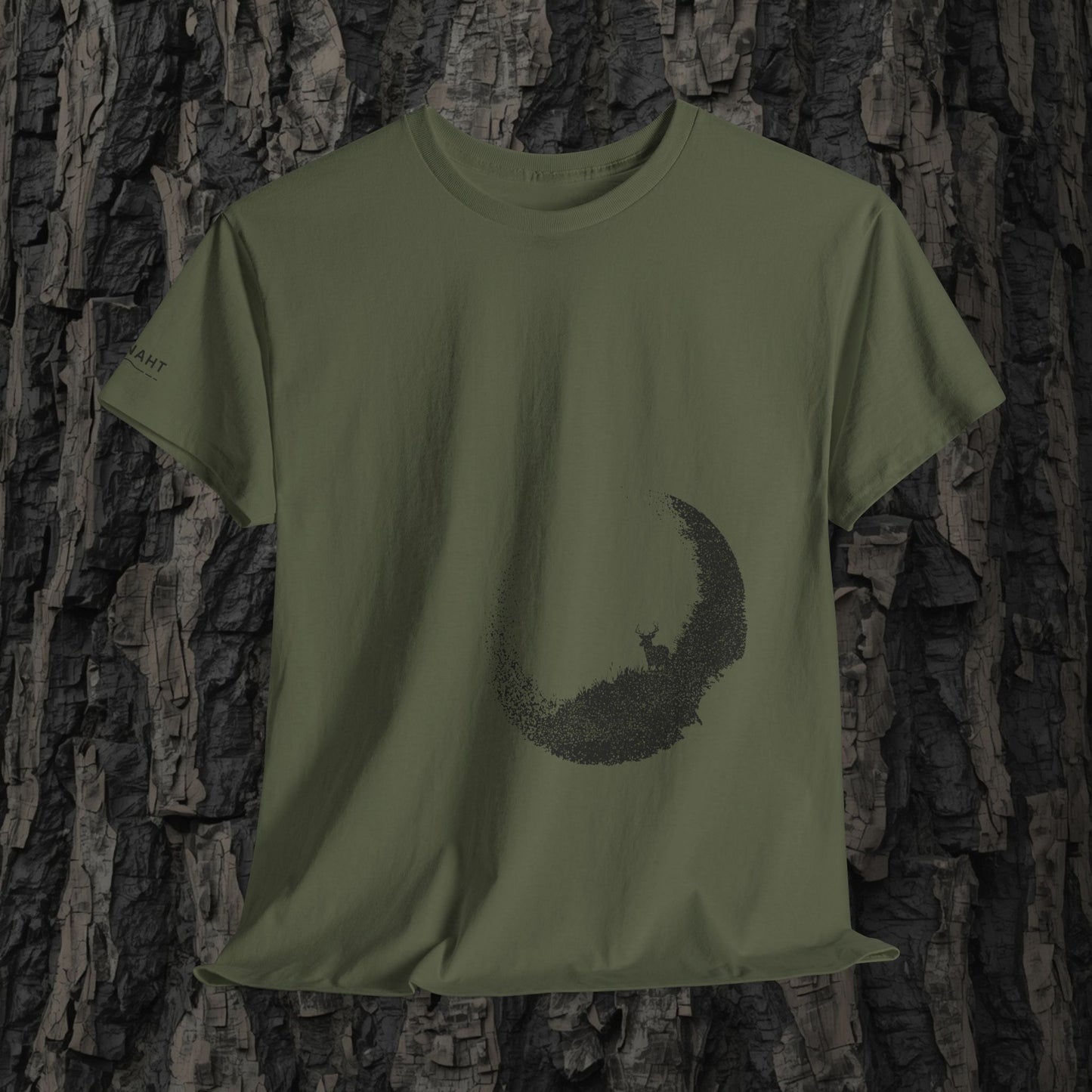 Sichelhirsch – T-Shirt – Heavy Cotton Unisex – K4