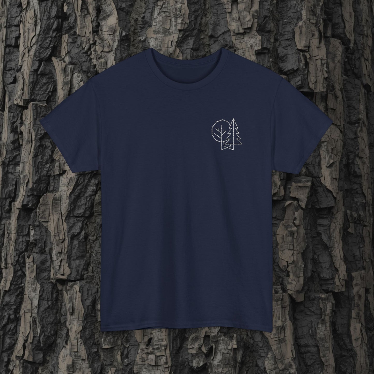 Unter Kronen Wappen Stick – T-Shirt – Heavy Cotton Unisex – K4