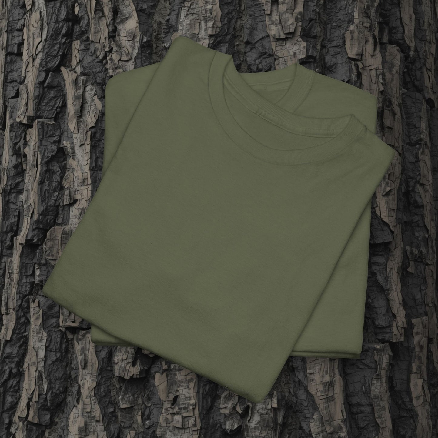 Linienhirsch – T-Shirt – Heavy Cotton Unisex – K4