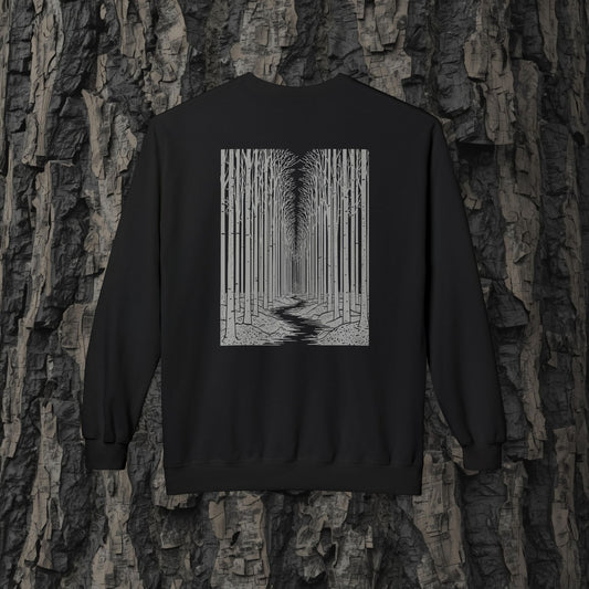 Eintritt in den Wald – Sweatshirt – Unisex – K4