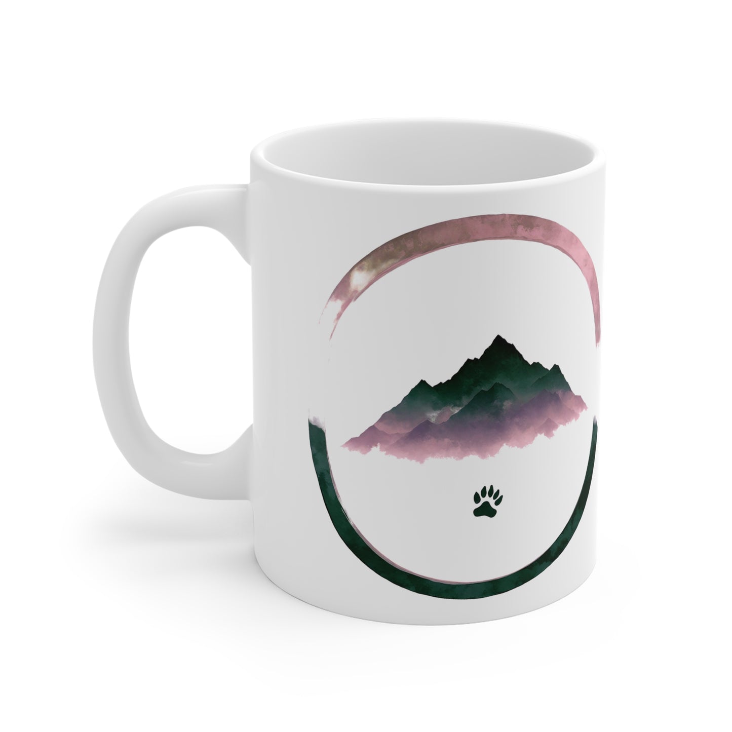 Spur im Morgennebel – Mug – 325 mL