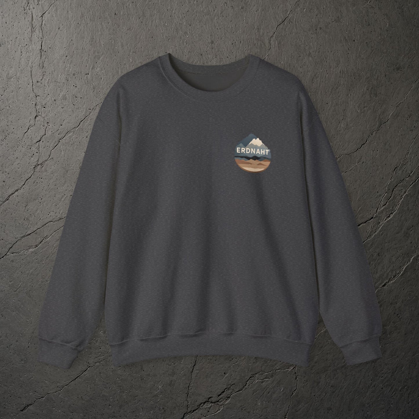 Felsnaht über stillen Tälern – Sweatshirt - Heavy Blend