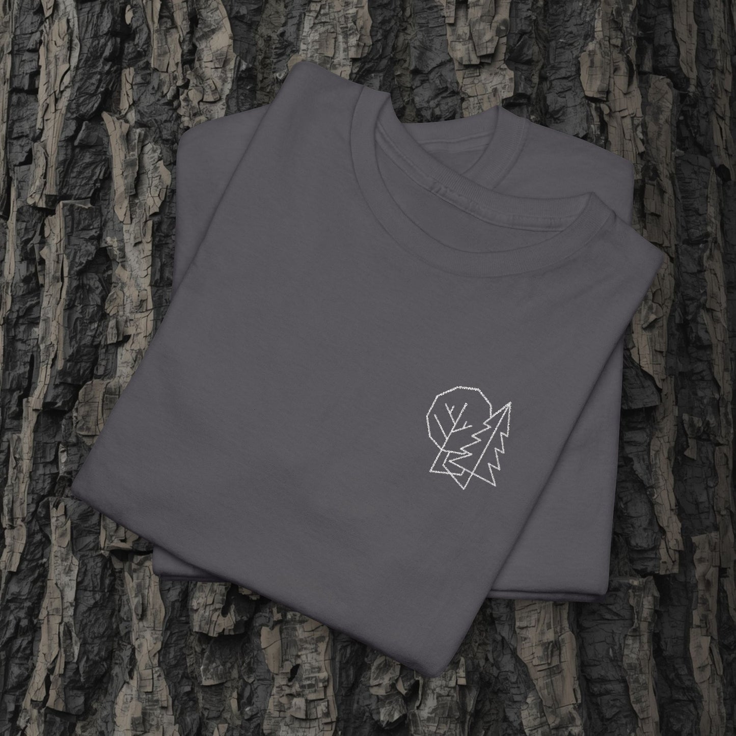 Unter Kronen Wappen Stick – T-Shirt – Heavy Cotton Unisex – K4