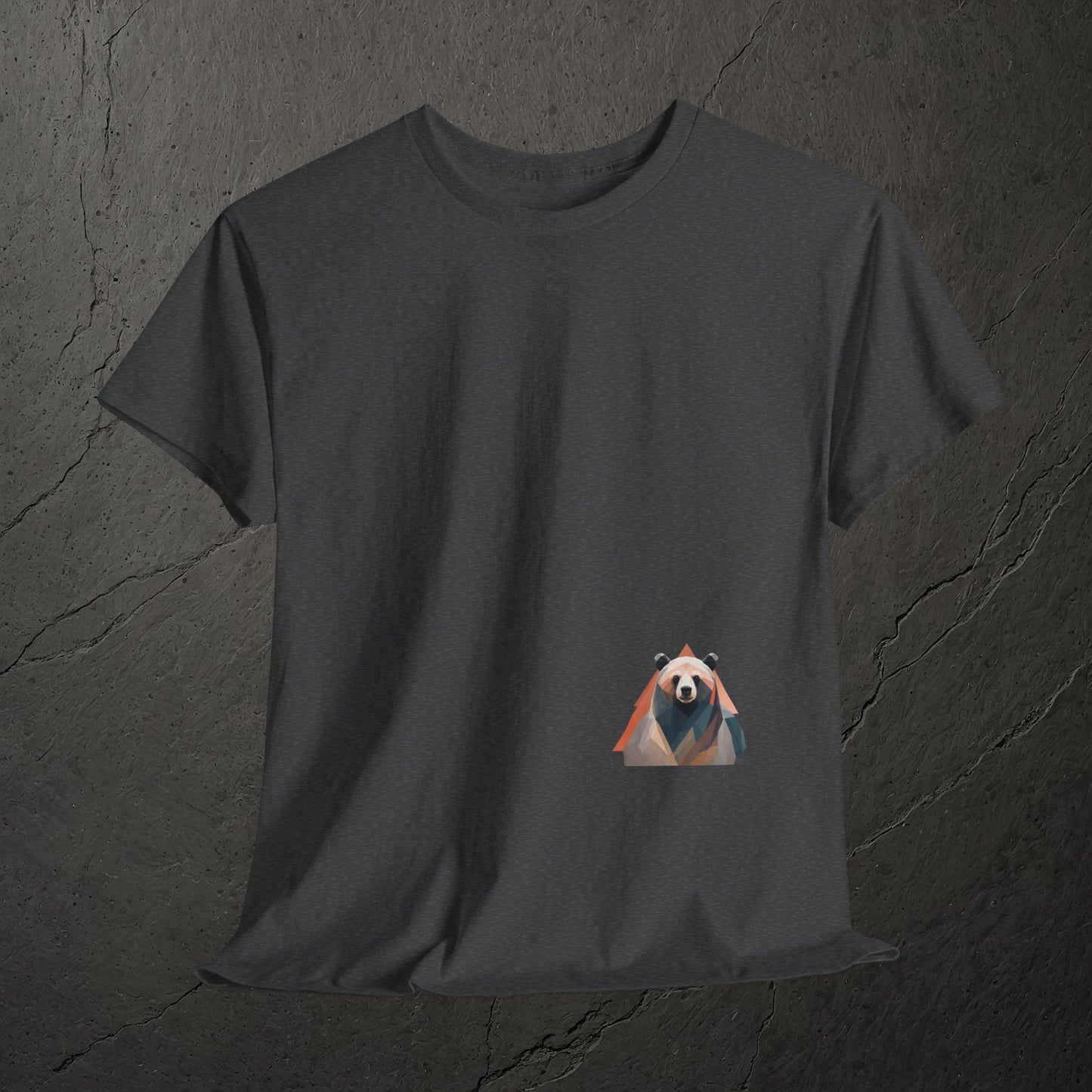 Bärenruhe am Pfad –T-Shirt – Heavy Cotton Unisex