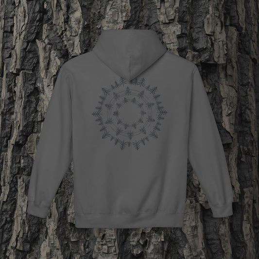 World - Forest Wreath - Hoodie - Softstyle Midweight Fleece Unisex - K4