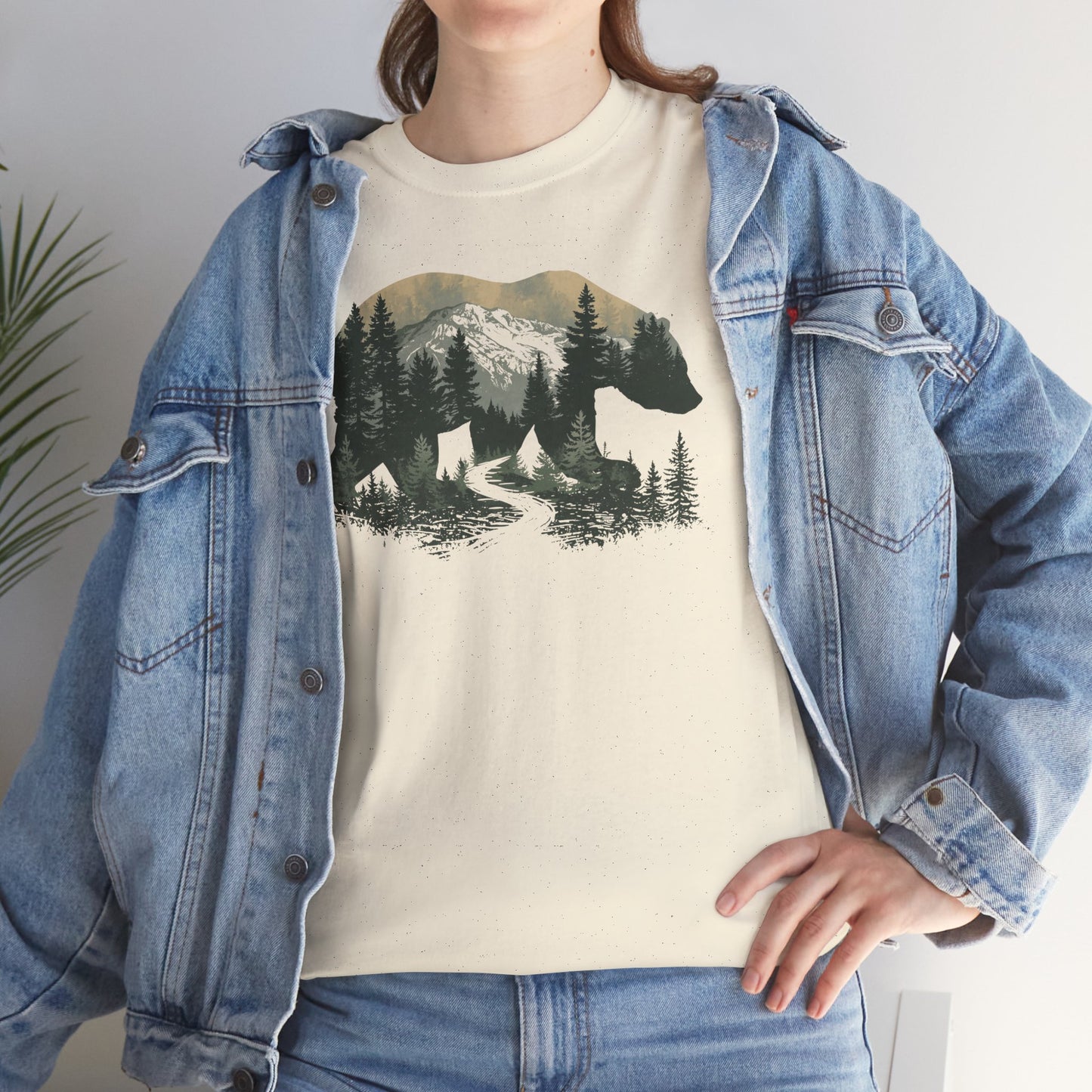 Stille Bärenspur – T-Shirt Heavy Cotton