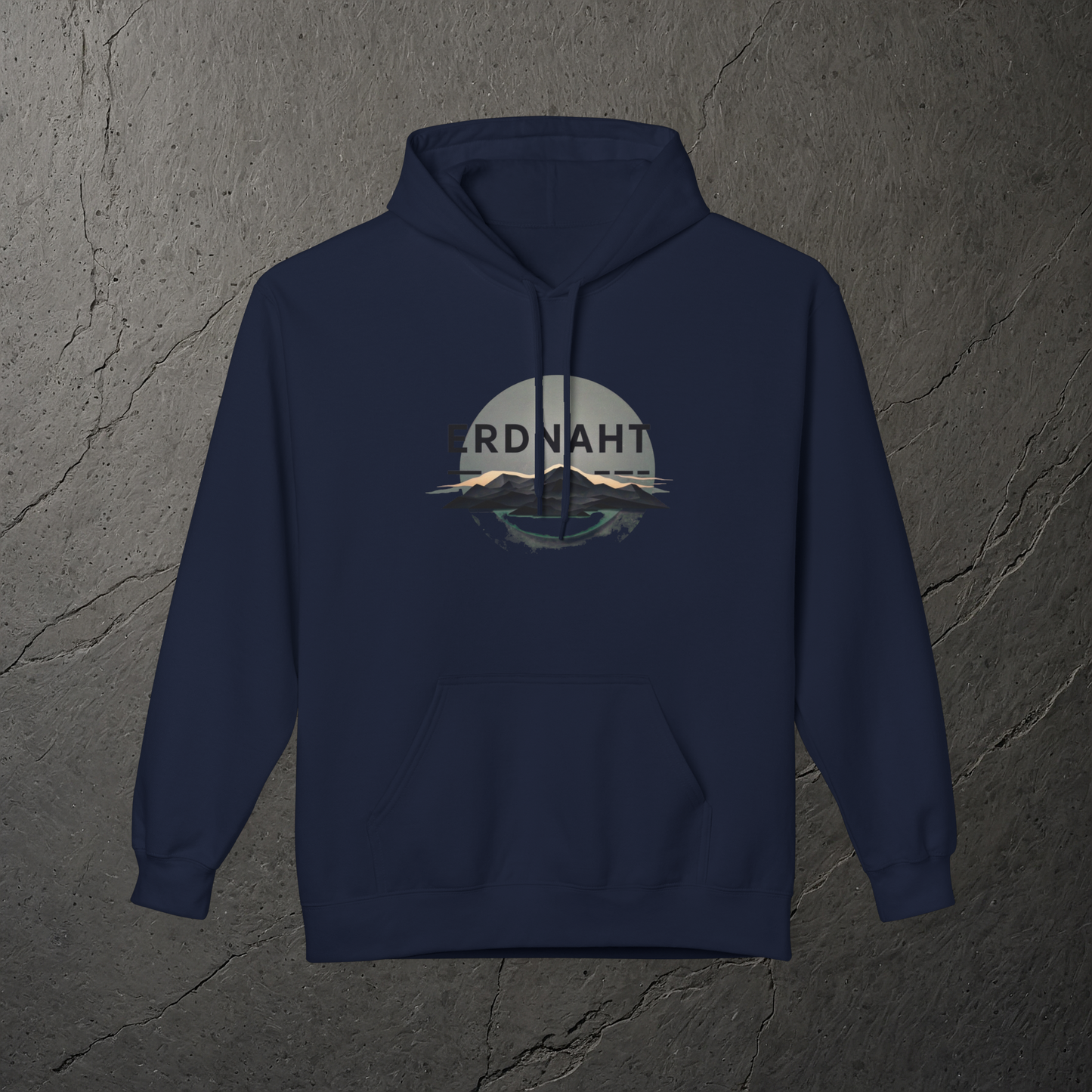 Felsenlinie im Stillicht - Hoodie - Collegestyle