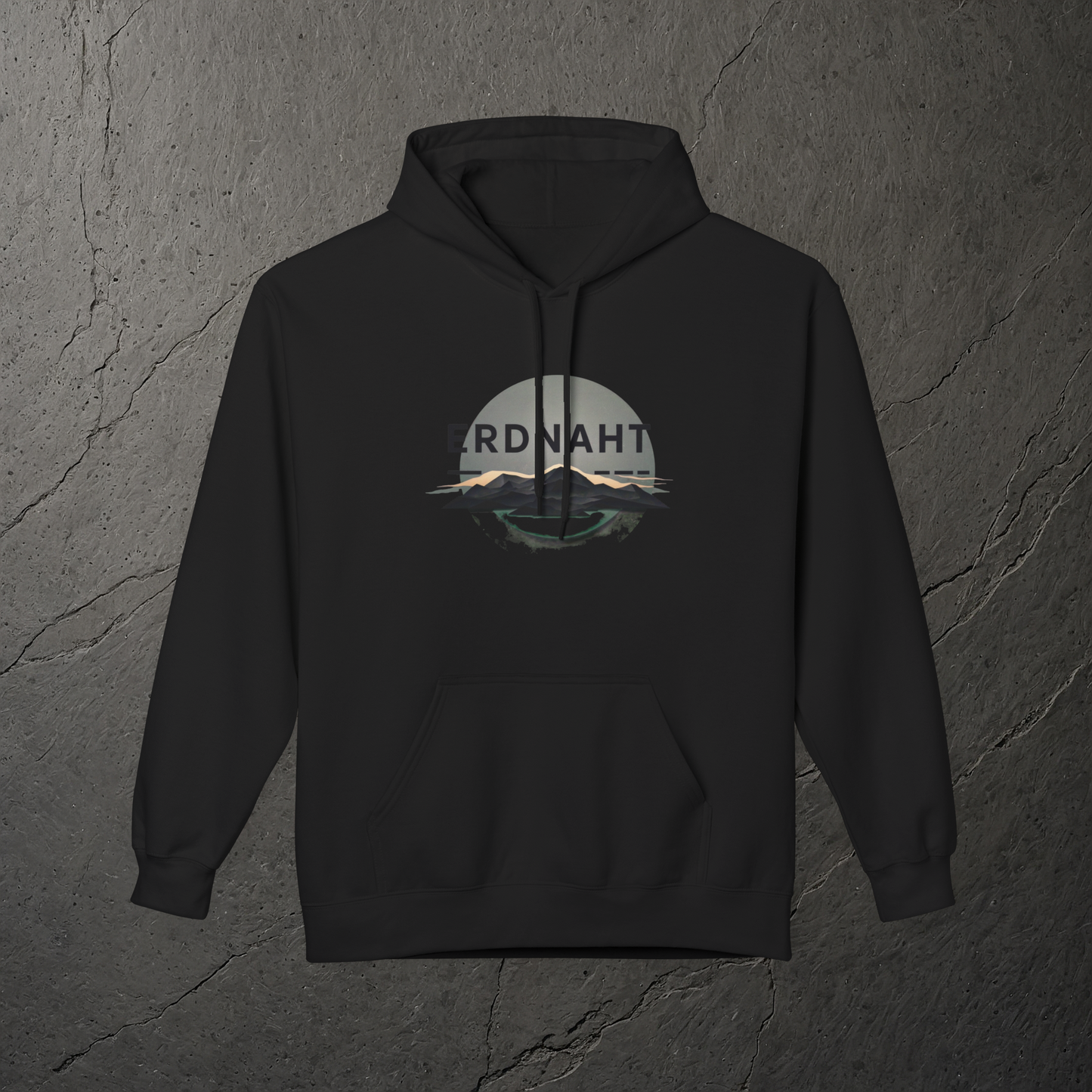 Felsenlinie im Stillicht - Hoodie - Collegestyle