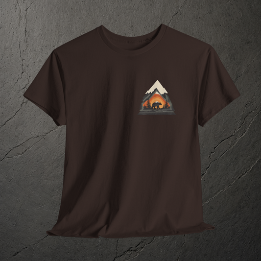 Bärenpfad im Abendlicht - T-Shirt - Heavy Cotton Unisex