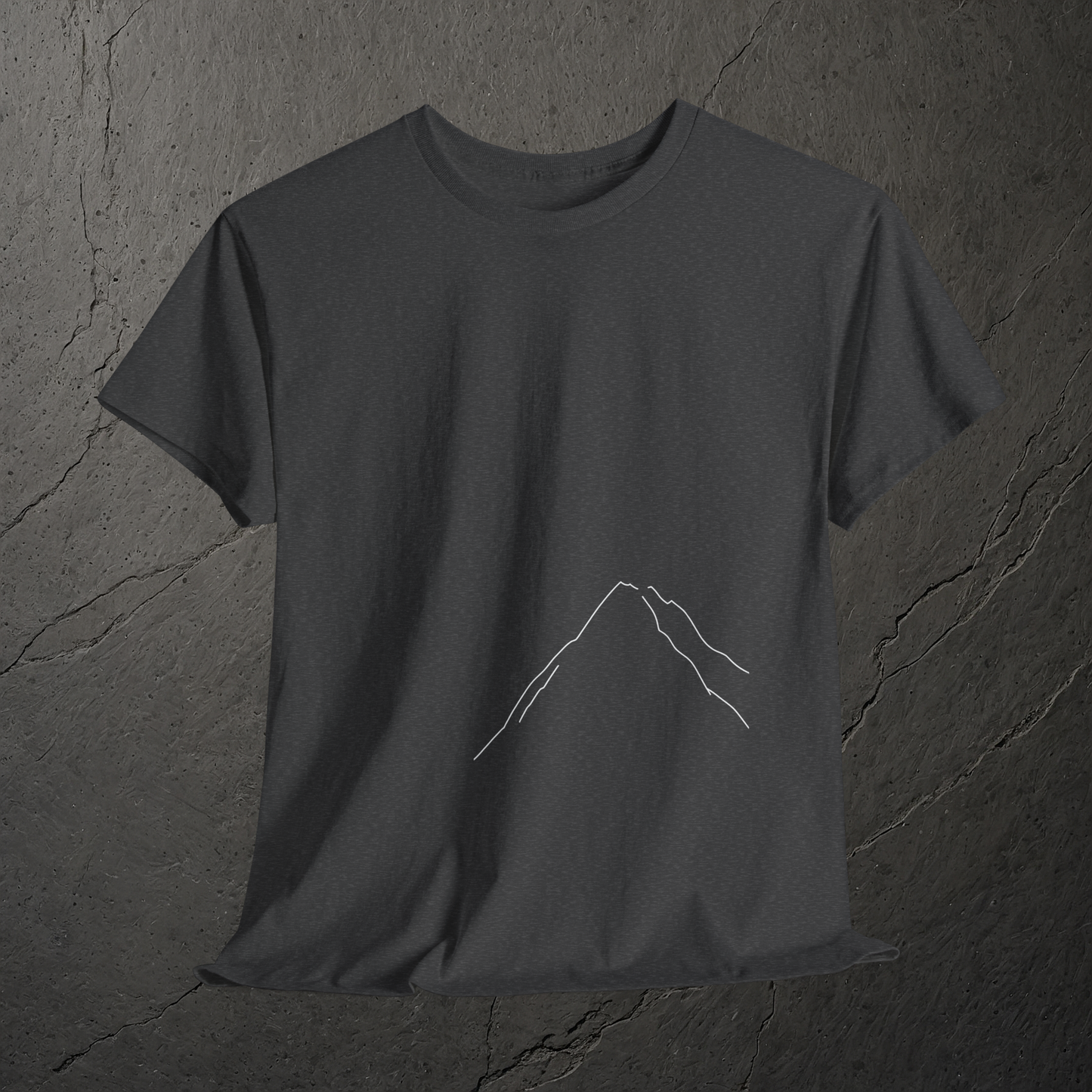 Gipfelnaht – T-Shirt - Heavy Cotton Unisex