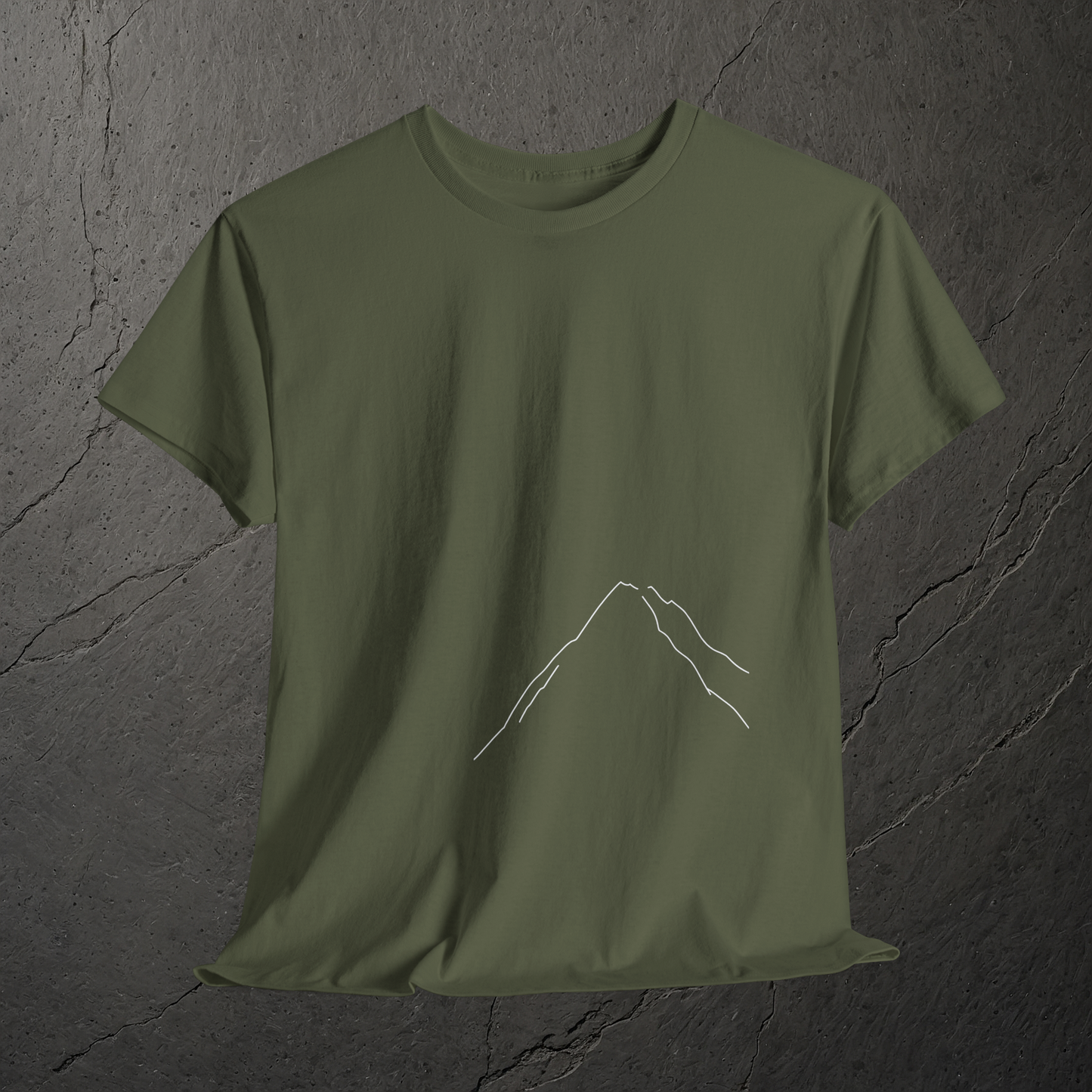 Gipfelnaht – T-Shirt - Heavy Cotton Unisex