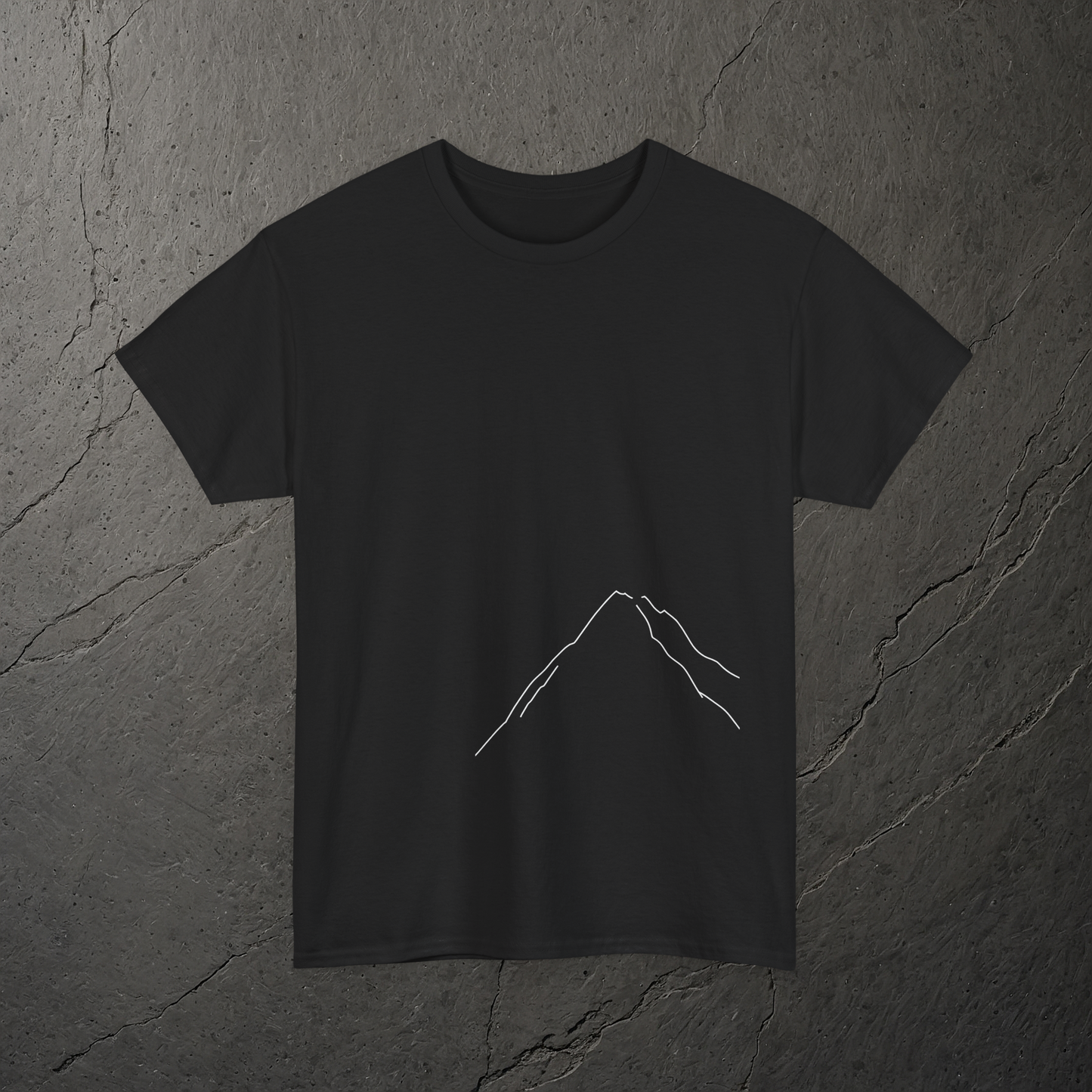 Gipfelnaht – T-Shirt - Heavy Cotton Unisex