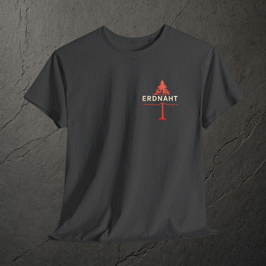 Erdlinie Wipfel und Wurzel  - T-Shirt - Heavy Cotton Unisex
