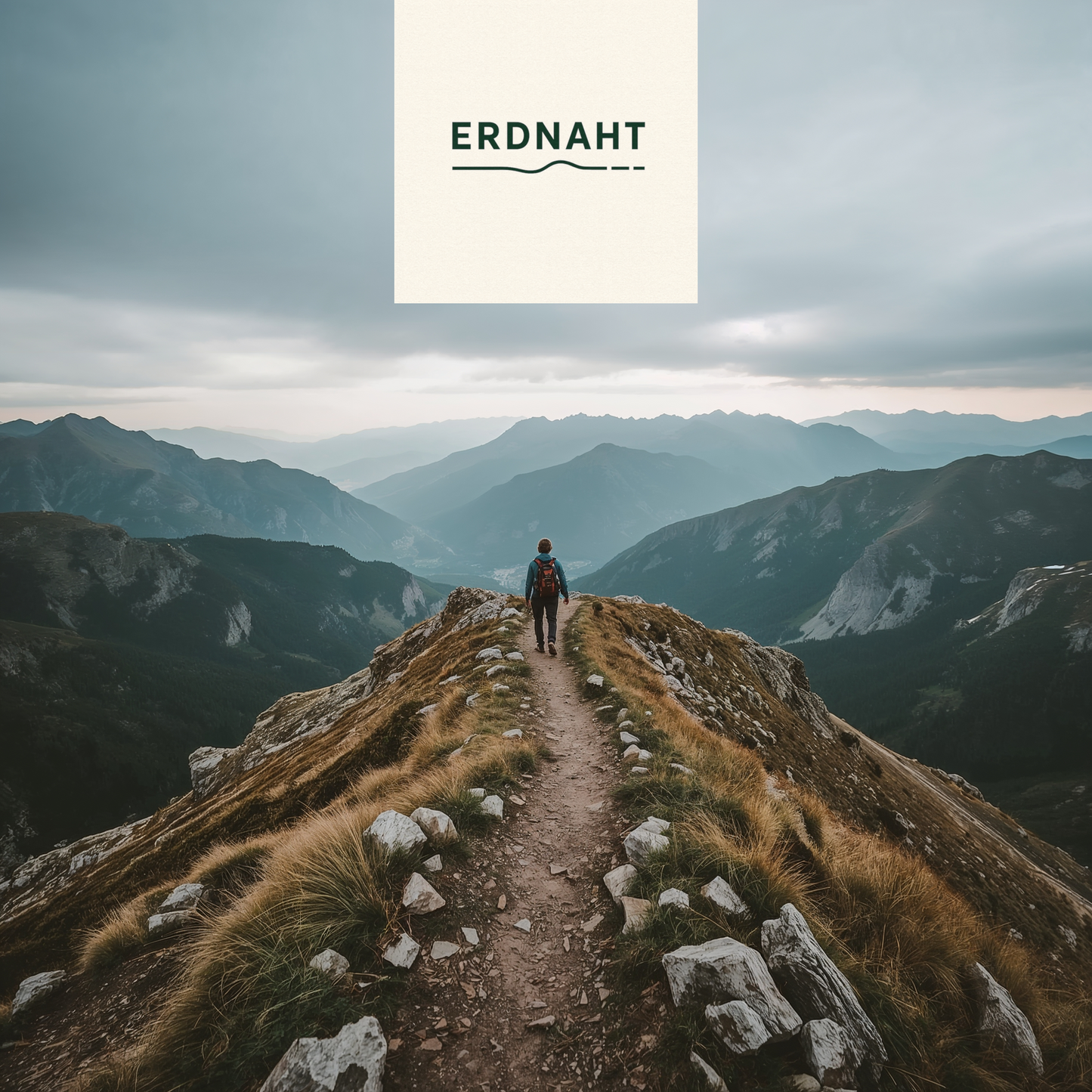 Bergsilhouette Bär – T-Shirt - Heavy Cotton Unisex