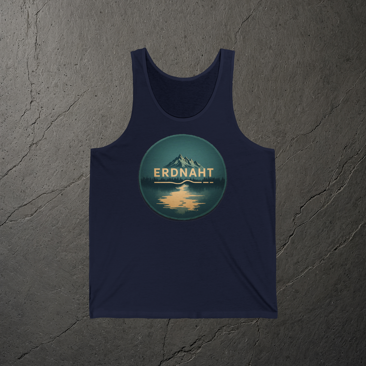 Nachtblauer Bergsee - Tank Top