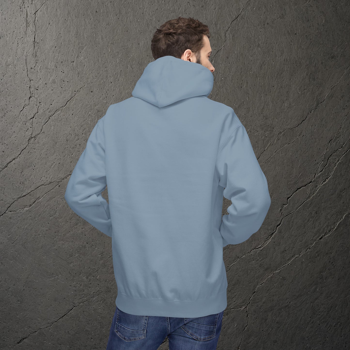 Abendgluehen im Gebirgsfell - Hoodie - Softstyle Fleece