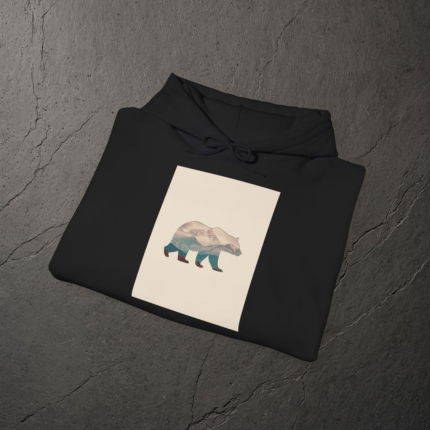 Berge im Fell - Hoodie - Softstyle Fleece