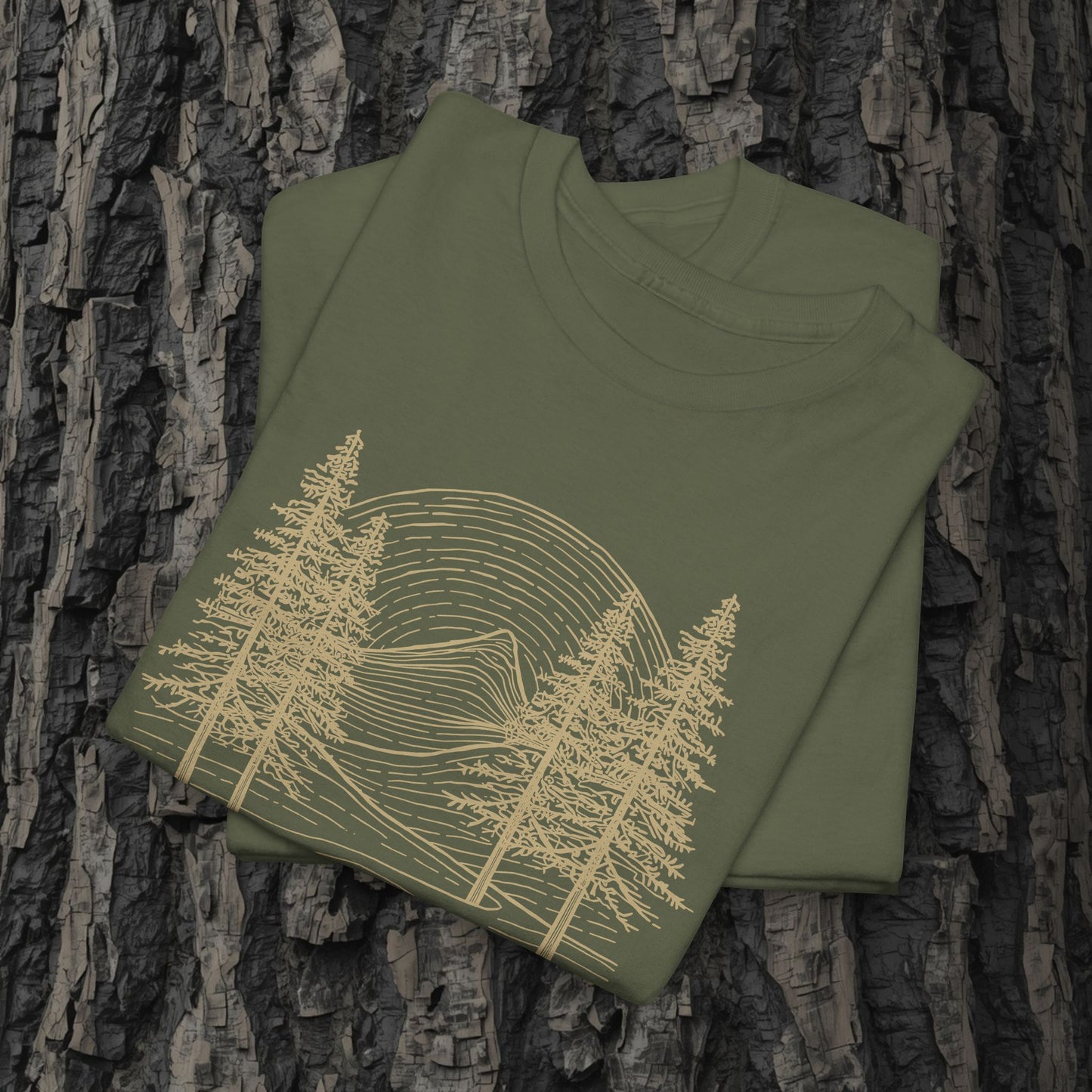 Kronen vor dem Berg – T-Shirt – Heavy Cotton Unisex – K4