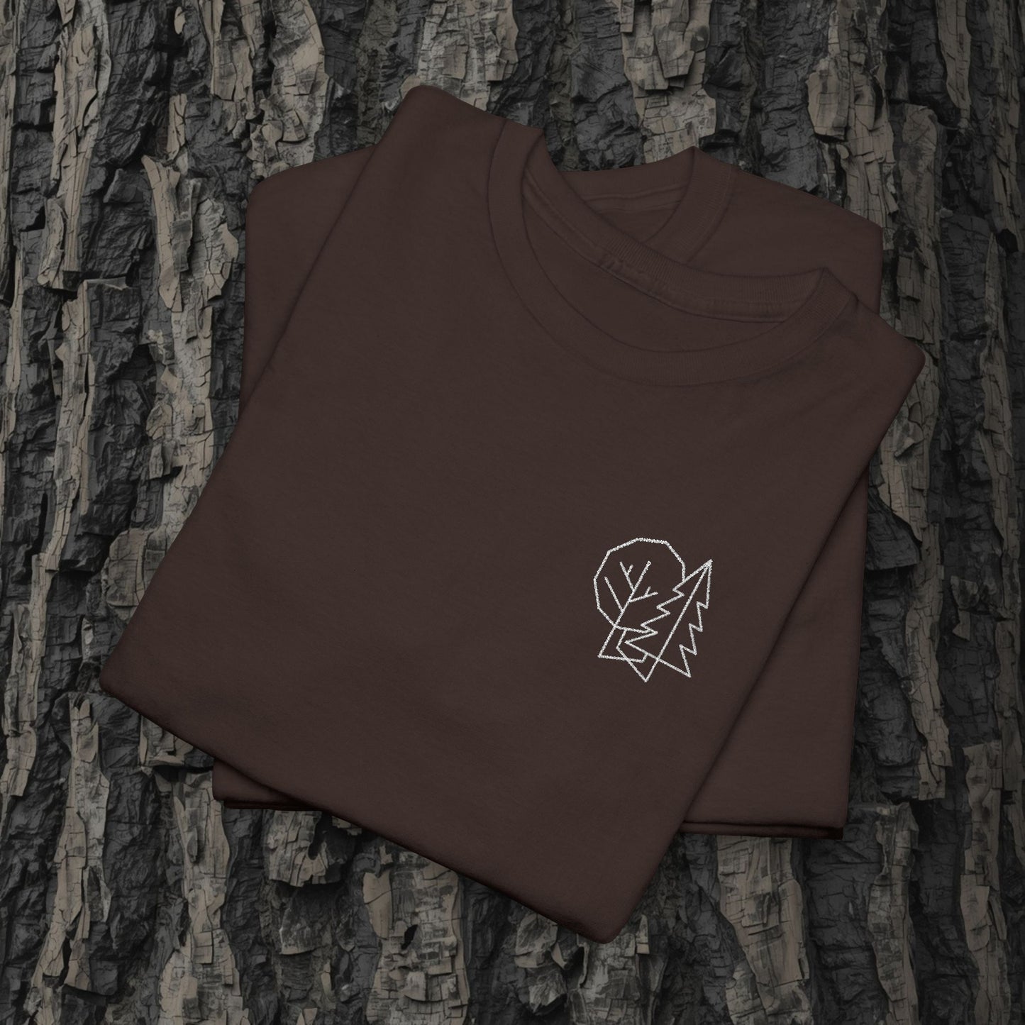 Unter Kronen Wappen Stick – T-Shirt – Heavy Cotton Unisex – K4