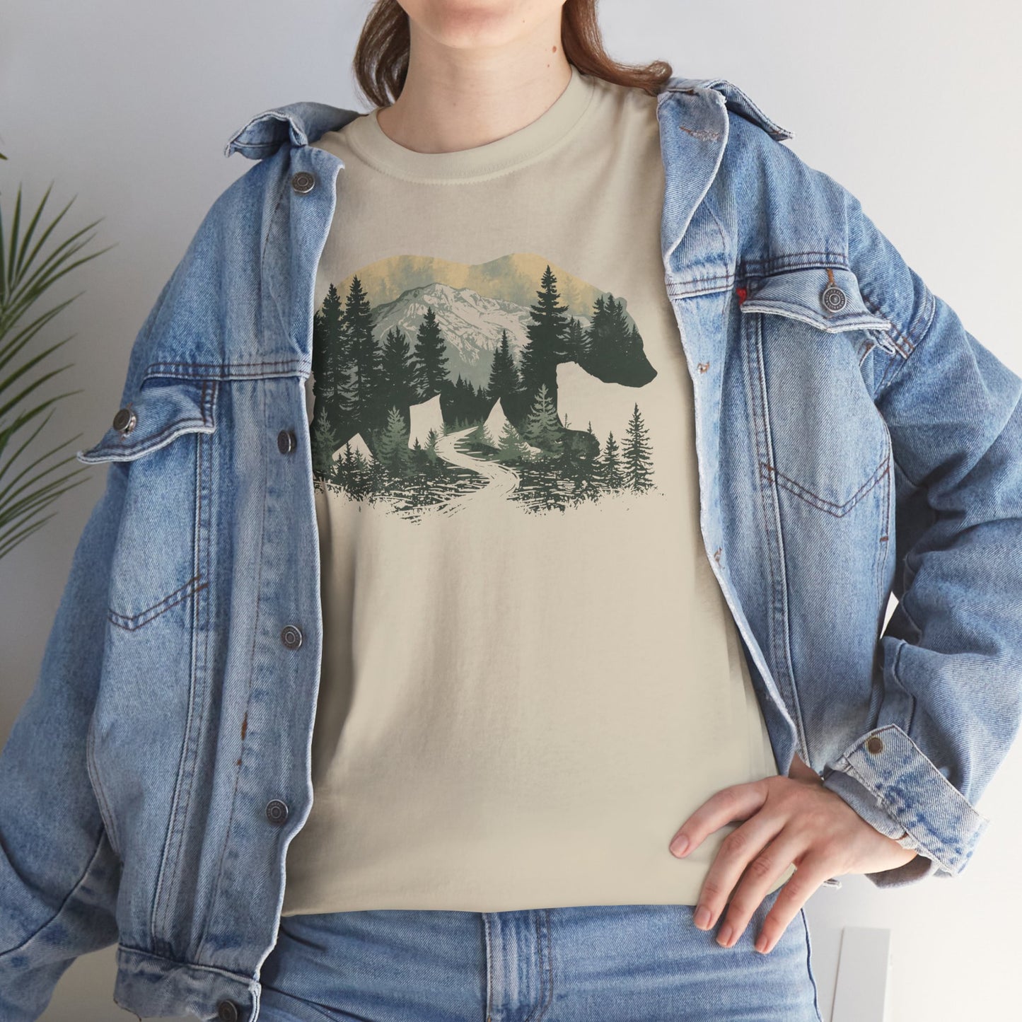 Silent Bear Trail – T-Shirt – Heavy Cotton Unisex 
