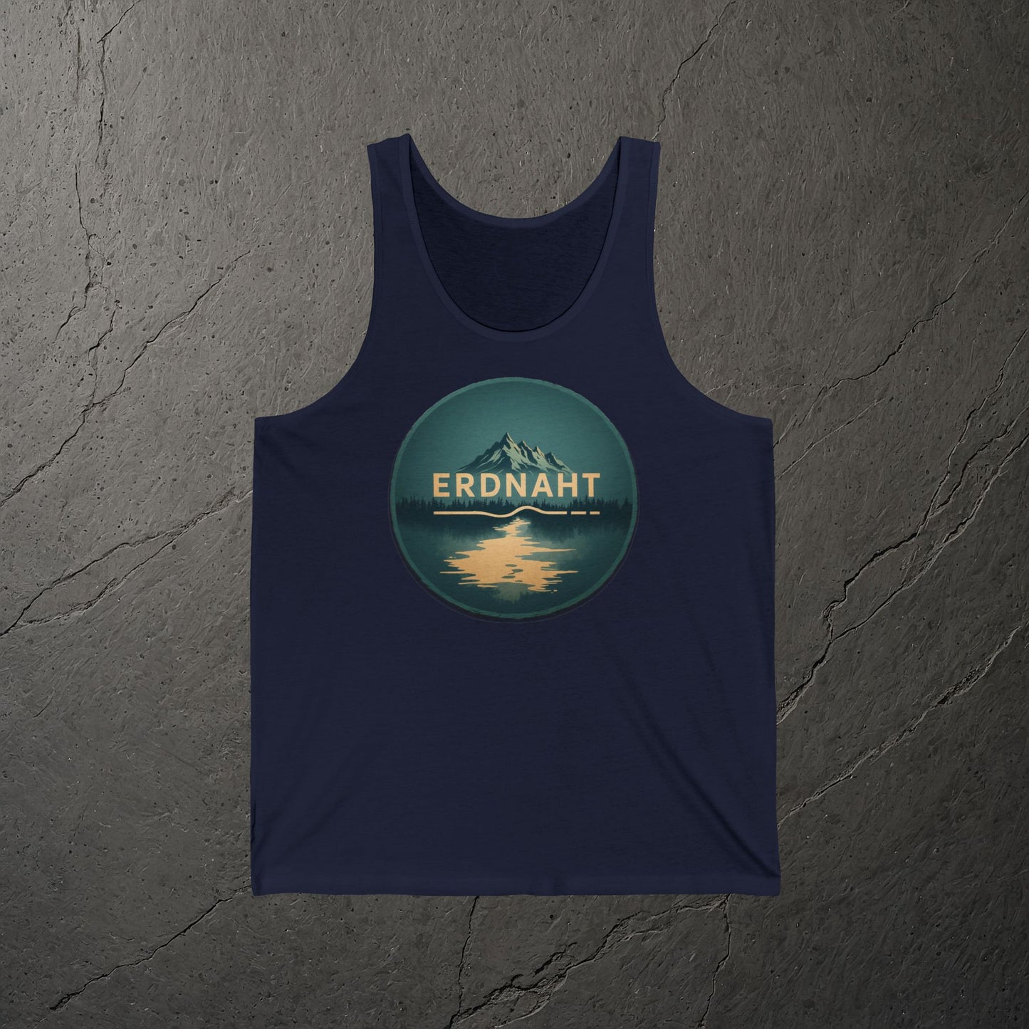 Nachtblauer Bergsee - Tank Top