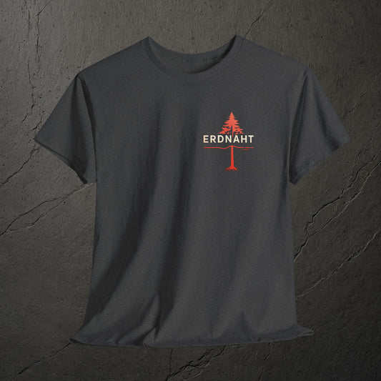 Erdlinie Wipfel und Wurzel  - T-Shirt - Heavy Cotton Unisex