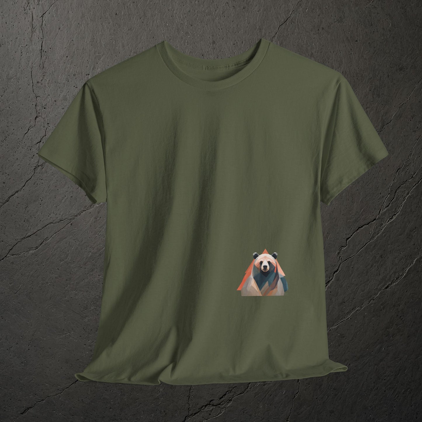 Bärenruhe am Pfad –T-Shirt – Heavy Cotton Unisex
