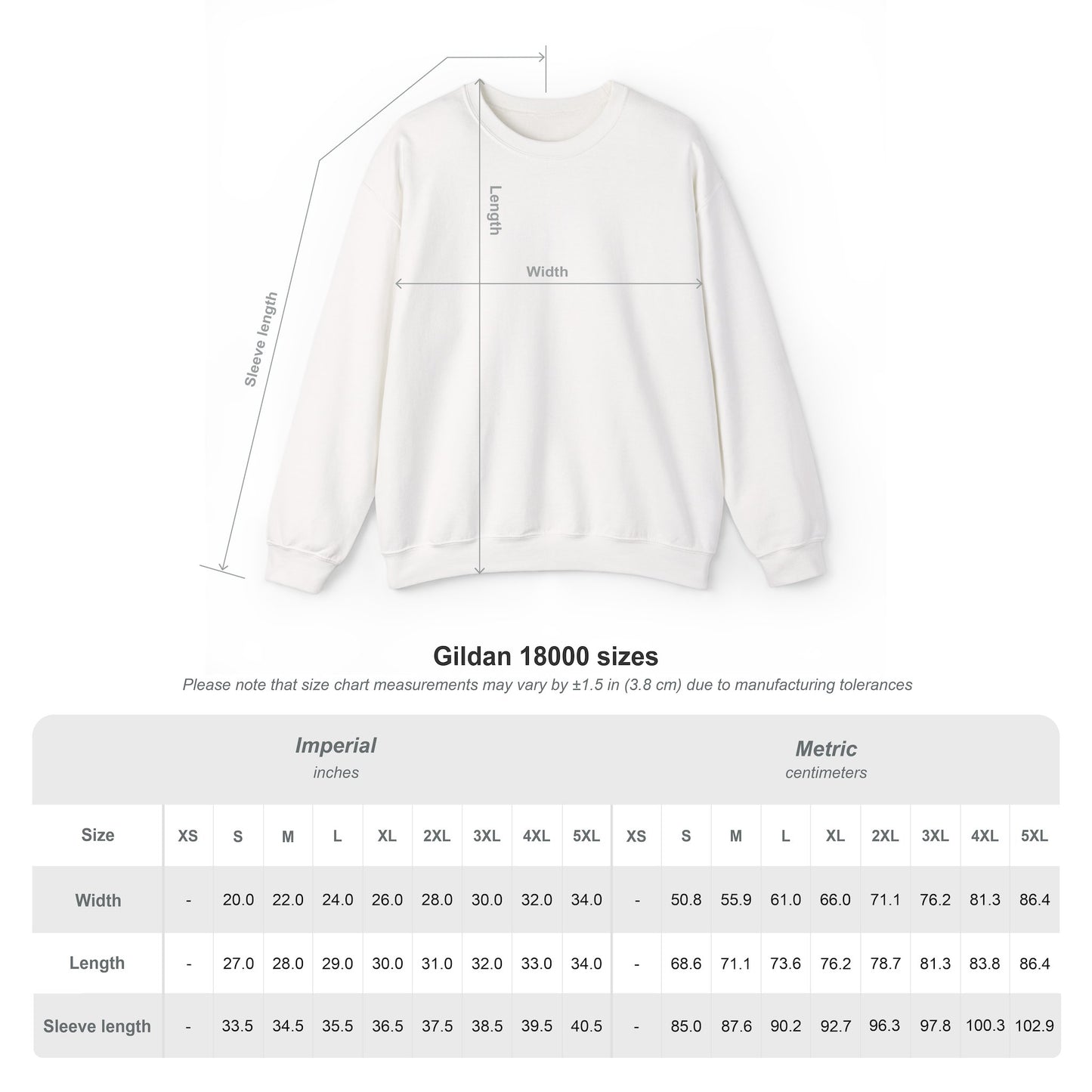 Felsnaht über stillen Tälern – Sweatshirt - Heavy Blend