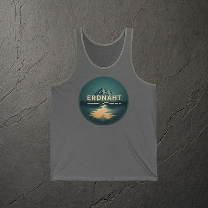 Night-blue mountain lake - Tank Top 