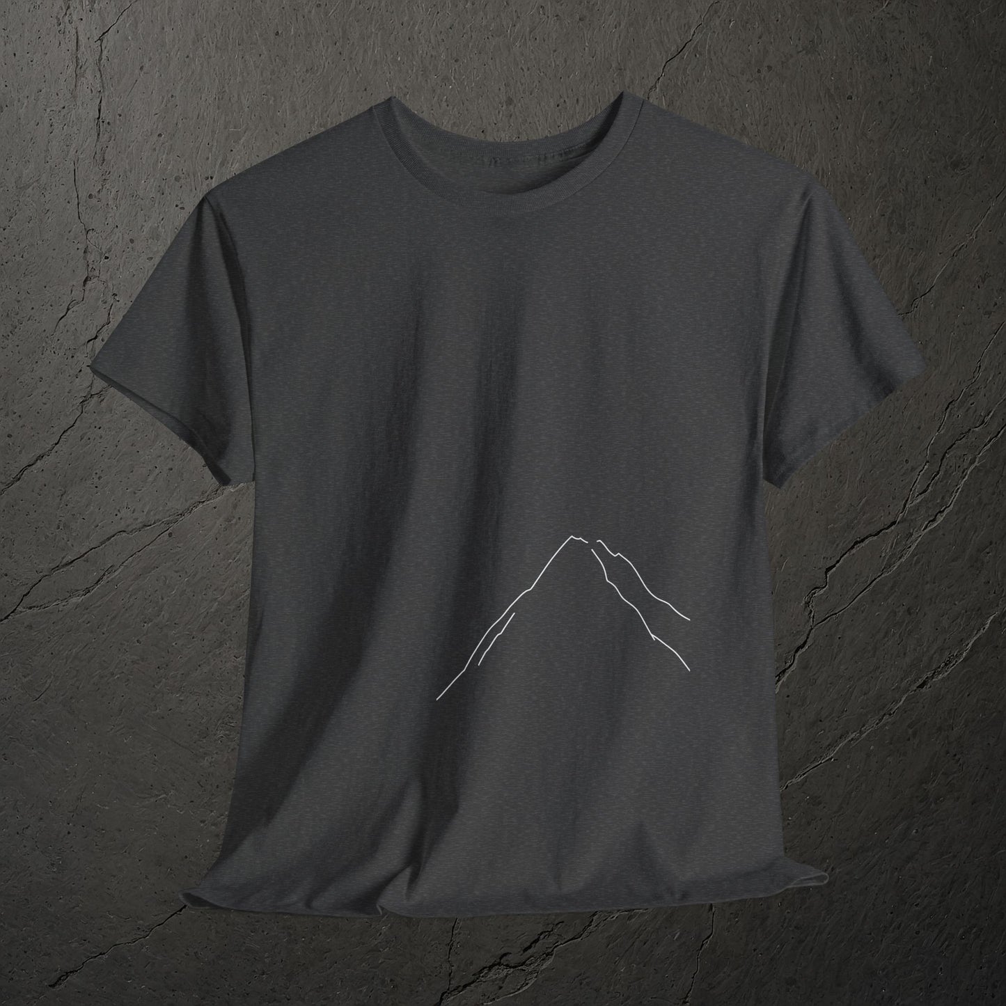 Gipfelnaht – T-Shirt - Heavy Cotton Unisex