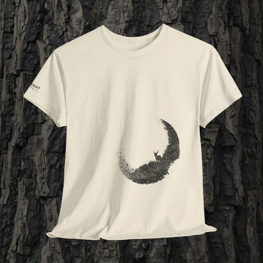 Sichelhirsch – T-Shirt – Heavy Cotton Unisex – K4