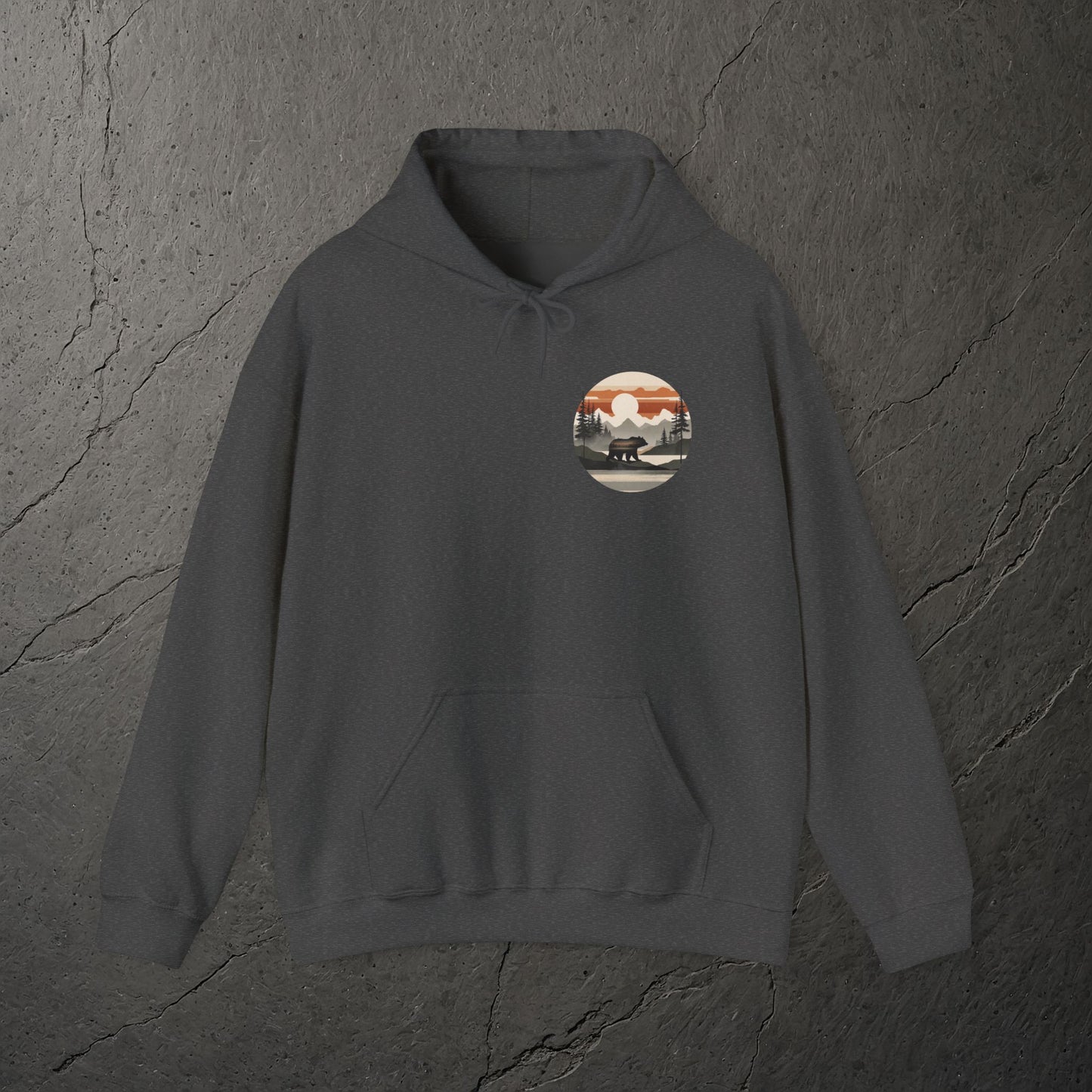 Stillwater Bear - Hoodie - Heavy Blend