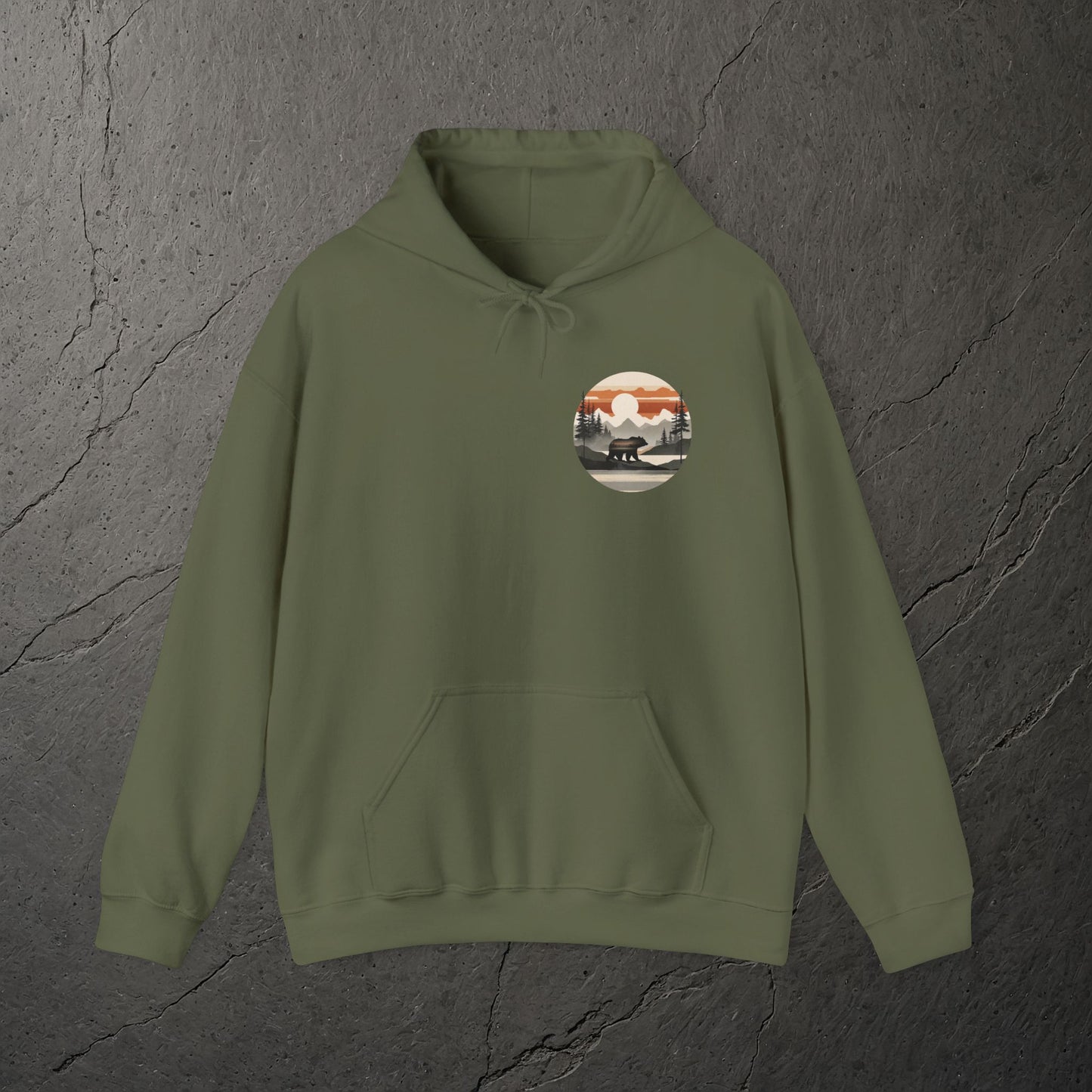 Stillwater Bear - Hoodie - Heavy Blend