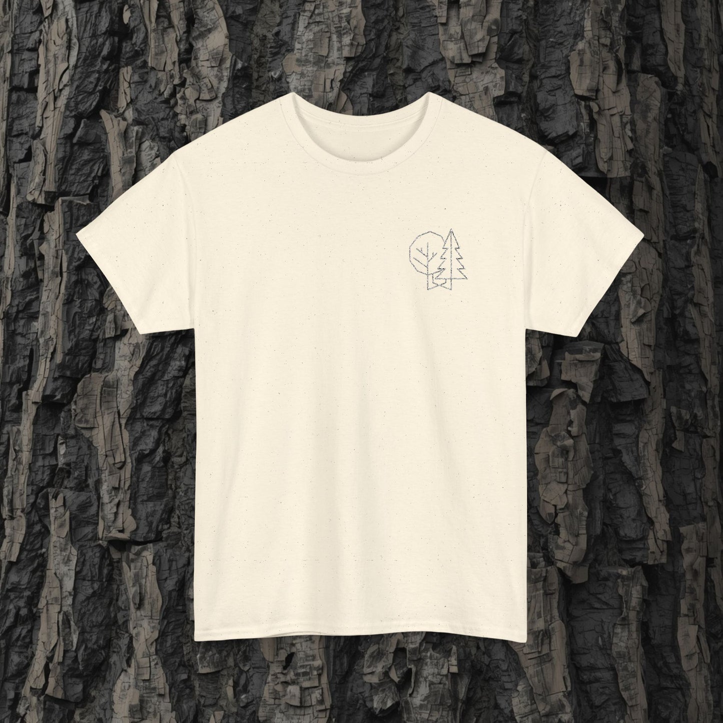 Unter Kronen Wappen Stick – T-Shirt – Heavy Cotton Unisex – K4