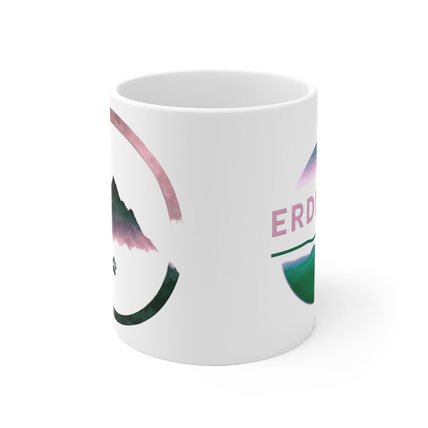 Spur im Morgennebel – Mug – 325 mL