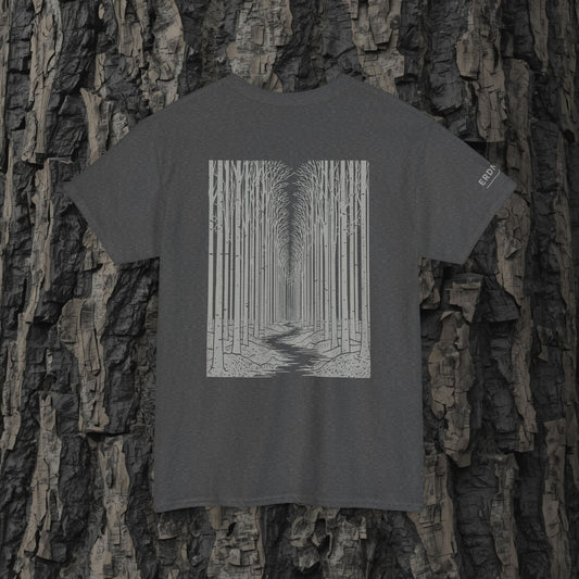 Eintritt in den Wald – T-Shirt – Heavy Cotton Unisex – K4
