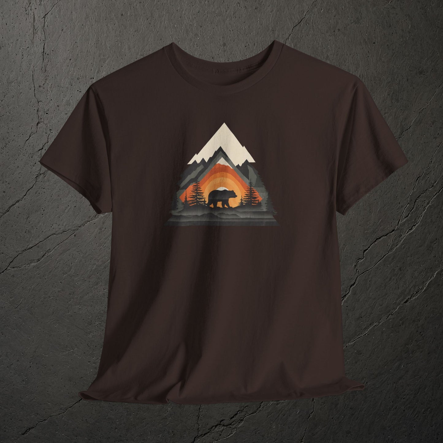 Bärenpfad im Abendlicht - T-Shirt - Heavy Cotton Unisex