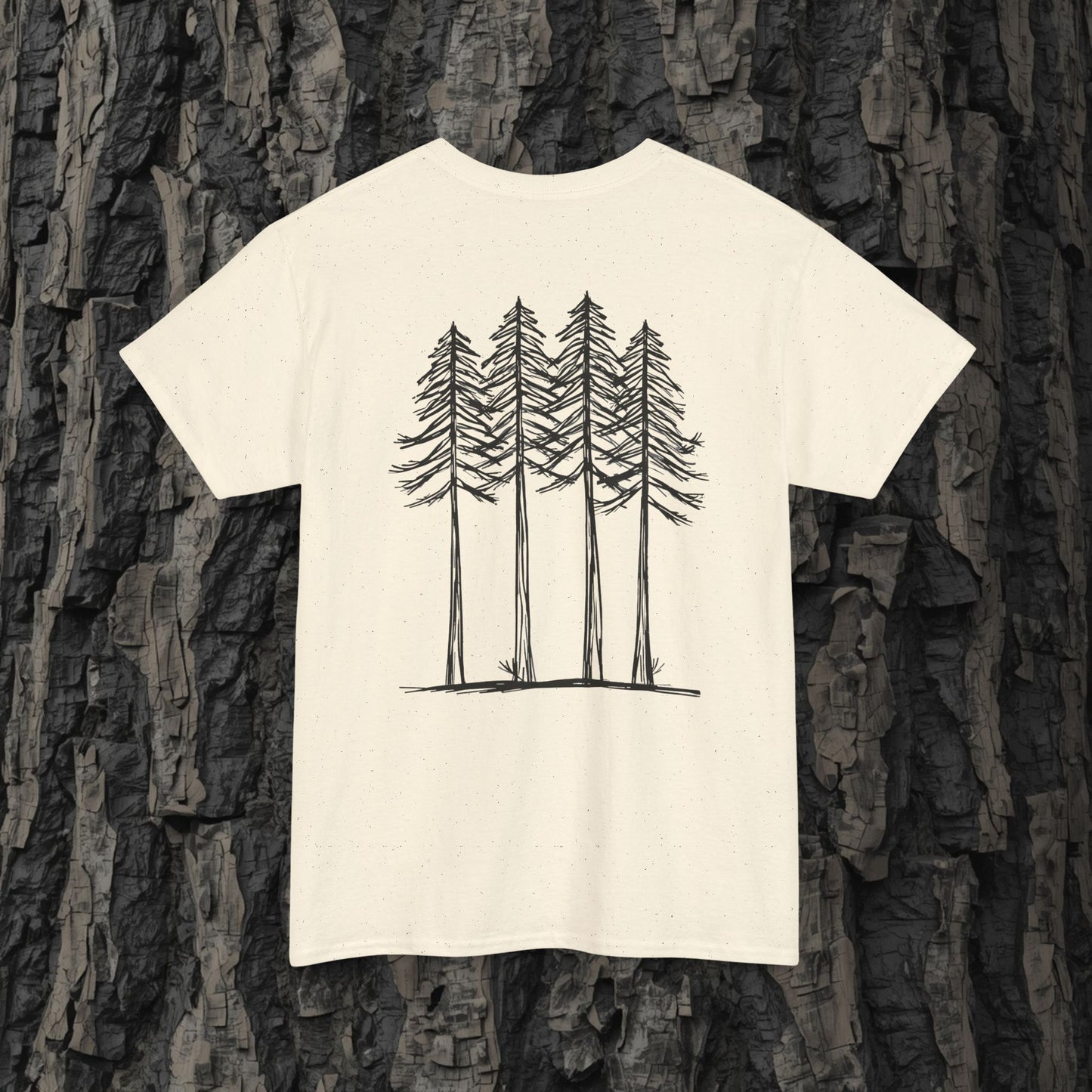 Waldsäulen – T-Shirt – Heavy Cotton Unisex – K4