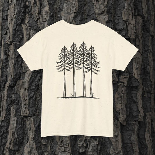 Waldsäulen – T-Shirt – Heavy Cotton Unisex – K4