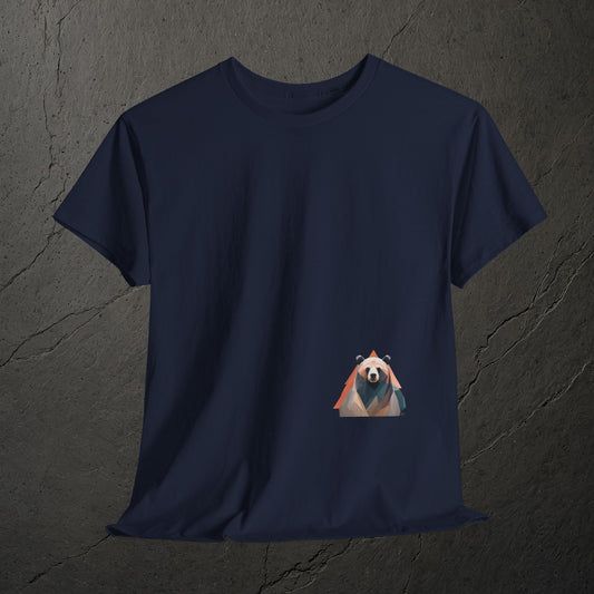 Bärenruhe am Pfad –T-Shirt – Heavy Cotton Unisex