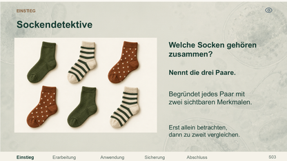 Ein Karyogramm auswerten. Galerie 2. Sek I. Nah dran...!.